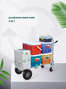 Uni-Silent 250kg Heavy Duty <span class=keywords><strong>2</strong></span>-en-1 Plataforma plegable Carro de mano Camión Herramientas de acero industrial Carro plegable FHT250A - Product Image 4