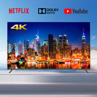 Televisor Inteligente de 65 Pulgadas, 4K Ultra Delgado, con Marco, LED HDR, Android TV/WebOS OS, Control por Voz con Vidaa AI, WiFi, USB, Compatible con Múltiples Aplicaciones, Venta al por Mayor