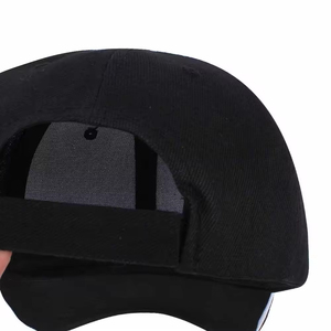 Casquette de baseball en coton à 6 panneaux en gros, personnalisable avec logo brodé ou imprimé, protection solaire extérieure, visière sandwich, casquette de sport, Gorras - Product Image 5