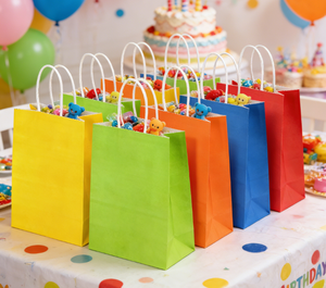 Bolsa de Papel Kraft <span class=keywords><strong>Multicolor</strong></span>, Bolsa de Regalo de Colores, Bolsa de Compras, Embalaje para Minoristas, Bolsa para Fiestas - Product Image 6