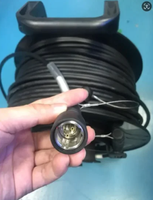Câble à fibre optique monomode personnalisé professionnel de 250 mètres avec support d'alimentation Le Mo Power