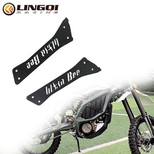LINGQI RACING Ultra Bee Modified Dirt Pit Bike Protecteur latéral <span class=keywords><strong>de</strong></span> batterie <span class=keywords><strong>pour</strong></span> SURRON SUR RON SUR-RO Pièces détachées en alliage d'aluminium - Product Image 4