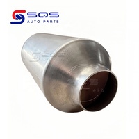 Convertisseur catalytique universel SQS OEM/ODM de haute qualité, substrat céramique, catalyseur pour système d'échappement automobile Euro 2-6 Essence, vente chaude