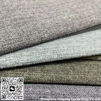 100% Polyester Chine Usine Rembourrage Canapé Chaise Couverture Velours Tissu Lin