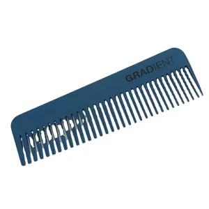 customized anodized Laser Cut Stainless steel brush Comb