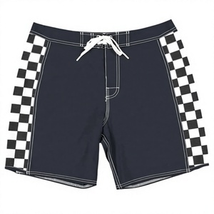 Shorts de sport décontractés pour hommes JAC22 CX2448, taille élastique, imprimés, respirants, amples, 100% polyester - Product Image 3
