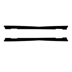 Mercedes-Benz C-Class W204 Side Skirts Piano Black Carbon Fiber Texture ABS Body Kit Modification - Product Image 5