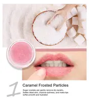 OEM частная торговая марка Beauty клубника губы возбуждающий Отшелушивающий сахарный скраб для губ