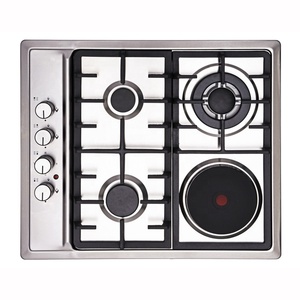 Estufas de <span class=keywords><strong>Gas</strong></span> integradas de 4 quemadores, estufas mixtas de <span class=keywords><strong>Gas</strong></span> <span class=keywords><strong>y</strong></span> placa calefactora para el hogar, estufas de <span class=keywords><strong>Gas</strong></span> LPG, aparato de cocina para el hogar - Product Image 2