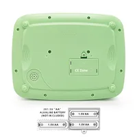 Nouvelle tablette éducative pour enfants avec écran LED, jouet d'apprentissage de l'espagnol, outil de lecture précoce en plastique, fonctionne sur piles