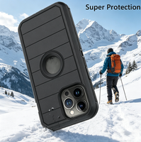 GSCASE Penjualan Terlaris Casing Ponsel Multi-layer Heavy Duty untuk iPhone 15 14 Pro Max 13 Aksesoris Ponsel untuk Moto Edge 2026