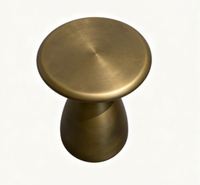 Table d'appoint moderne en acier au carbone, simple et stable, pour salon, chambre, hôtel, appartement, villa, club, café, bureau, table d'angle