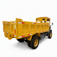Nouveau camion benne souterrain 10t pour travaux miniers avec moteur et boîte de vitesses, garantie de 3 mois, rapport fourni