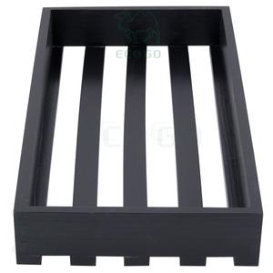 Environmentally Bamboo Bread Bin Wholesale Food <b>Storage</b> Container Heavy Duty Black <b>Wood</b> <b>Crate</b> - Product Image 6