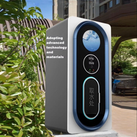 Distributeur d'eau POS avec accepteur de pièces, de billets et de cartes IC pour la filtration d'eau 4040, accepte les cartes de crédit, le code QR, station d'eau