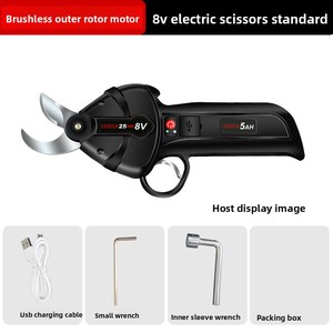 7.2V lithium pin không dây điện cắt tỉa Shears mini không dây Trọng lượng nhẹ cầm tay làm vườn kéo cây công cụ vườn - Product Image 6