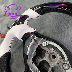 <span class=keywords><strong>Volante</strong></span> <span class=keywords><strong>Deportivo</strong></span> Personalizado de Fibra de Carbono con LED e Indicador de RPM, con Alcántara Auténtica para Nissan 370 370z <span class=keywords><strong>Nismo</strong></span> - Product Image 5