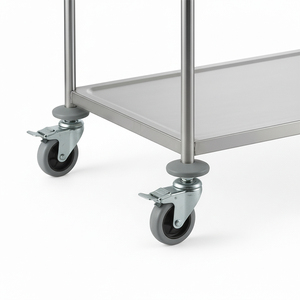Carrito <span class=keywords><strong>de</strong></span> Servicio <span class=keywords><strong>de</strong></span> Alimentos Comercial <span class=keywords><strong>de</strong></span> Acero Inoxidable, Carrito <span class=keywords><strong>de</strong></span> Servicio para Restaurante, Hotel, Cocina, Suministros para <span class=keywords><strong>Restaurantes</strong></span> - Product Image 3