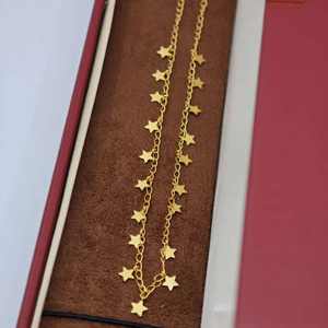 قلادة لؤلؤ مطلية بالذهب من الفضة عيار 925 من <span class=keywords><strong>UM</strong></span> Jewelry، مناسبة للخطوبة والزفاف والحفلات، للجنسين/للرجال/للنساء، معتمدة من NGTC، هدية بالجملة - Product Image 5