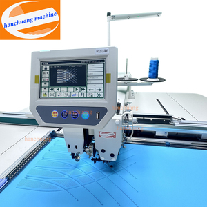 Machine à coudre industrielle programmable à pied mobile pour vêtements en cuir – Nouvelle, réduit les coûts - Product Image 1