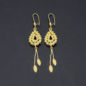 JXX Good Price Brass <b>Fashion</b> Shape Earring Girls Fancy Drop Earring Jewelry Dangling New Earring Designs Girls Jewelry - Product Image 5
