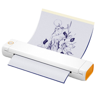 Imprimante à transfert thermique M08F, taille de papier maximale 108 mm, machine à étiquettes thermiques en rouleau, vêtements, résolution 203 dpi, USB+, en stock