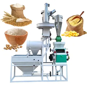 Maize Grain Small Scale Atta Chakki Roller Grit Teff Flour Corn Milling Mill Machine and Price in the Philippines