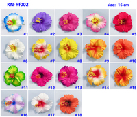 Fleur d'hibiscus artificielle en mousse EVA, grande taille, vente en gros d'usine, élégante, style hawaïen, pour fêtes sur les îles tropicales