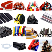 Bande d'étanchéité en mousse de silicone extrudée personnalisée, résistante aux hautes températures, bande d'étanchéité souple en caoutchouc de silicone