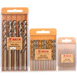 Foret BEILI DIN338 M35 en cobalt entièrement affûté, haute dureté, résistant à l'usure <span class=keywords><strong>pour</strong></span> l'acier inoxydable, <span class=keywords><strong>la</strong></span> fonte et les alliages d'aluminium - Product Image 4