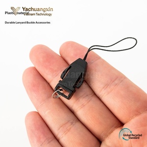 Plastic Black Adjustable Professional Luxury Lanyard Hook Clip 8mm/10mm Safety <b>Buckle</b> for Mobile Phone Camera Rope Accessories - Product Image 4