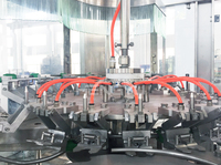 Vente flash : Usine de production de boissons gazeuses, de jus et d'eau de 5000 BPH, système de mélange de gaz CO2, machine de remplissage de bouteilles