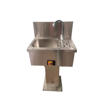 Stations de lavage des mains MD et stérilisateur de couteaux 380V à haut niveau de sécurité pour abattoirs de volailles et équipements de transformation