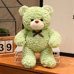 30厘米廉价彩色软毛绒泰迪熊带蝴蝶结适合拥抱定制毛绒泰迪熊 - Product Image 3