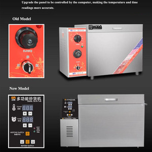 Piccola macchina automatica da tavolo per torrefazione alimentare 220V con Display digitale macchina per la lavorazione di noci di chicchi di caffè - Product Image 5