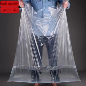 Tas datar LDPE biru bening kustom tahan air poli <span class=keywords><strong>Liner</strong></span> untuk makanan bayi dan Pizza cetak Offset kotak karton bawah panas - Product Image 2