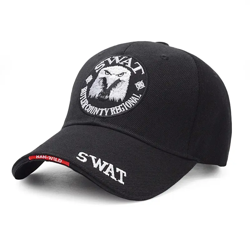 <span class=keywords><strong>Nuovo</strong></span> marchio Eagle SWAT berretto da Baseball tattico esercito cappello militare regolabile uomo sport cappellini Navy warrior Cap Gorras