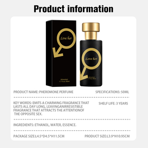 Perfume con Feromonas <span class=keywords><strong>para</strong></span> <span class=keywords><strong>Hombre</strong></span>, 50 ml, Spray de Lujo, Aroma Masculino <span class=keywords><strong>para</strong></span> Atracción Sexual - Product Image 4
