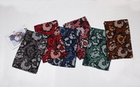 Nuevo Pañuelo Floral de Invierno 2026, Chales Largos Cuadrados Ligeros de 90x180CM, Envoltura Grande Estampada para Mujer, Bufandas, Hijabs