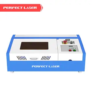 Perfect Laser 40W Mini Puerto USB Escritorio pequeña máquina de grabado láser sello de esquina sin máquina sello de plástico insignia dedicada