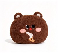 Coussins en Gros Série Animaux, Jouets en Peluche Animaux de Dessin Animé en Coton PP Doux, Coussins Décoratifs pour la Maison, Cadeau, Usine OEM