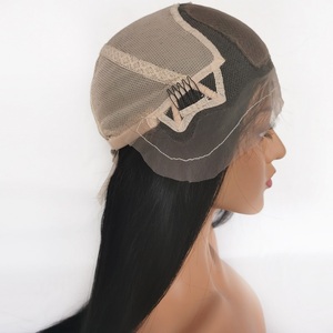 Alta qualità all'ingrosso vergine Remy Hair umani con nodo nascosto naturale vero cuoio capelluto Base superiore in seta parrucca piena di pizzo - Product Image 6