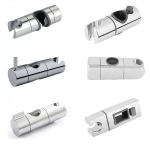 Support de fixation <span class=keywords><strong>universel</strong></span> réglable en ABS chromé pour douchette à main moderne à effet pluie, pour barre coulissante – Offre Spéciale - Product Image 6