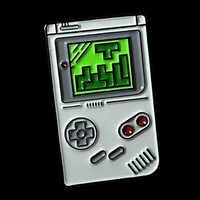 Épinglette personnalisée en émail souple, phosphorescente, jaune, rétro, jeu vidéo pour les joueurs nostalgiques