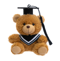 Cadeau de remise de diplôme - Pendentif Ours Docteur, Petit ours en peluche pour la remise de diplôme, Porte-clés pour sac à dos, Cadeau commémoratif de remise de diplôme