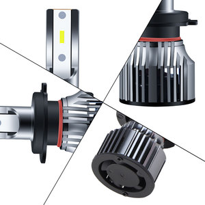 Vente en gros d'ampoules LED pour voitures 90W 10000lm, accessoires automobiles, ampoules LED Canbus H1 H3 9005 9006 9012 H4 H7 H11, ampoule de phare LED - Product Image 5