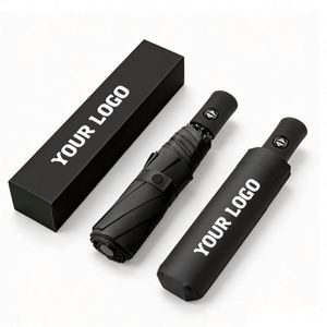 Xd921 Giveaway Flat <b>Folded</b> Prints Branded Rain Uv Umbrella With Logo Print Order - Product Image 1