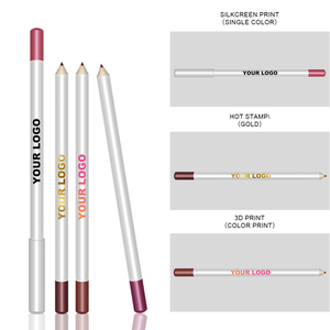 ดินสอเขียนขอบปากวีแกน 16 สี ขายส่ง รับทำโลโก้ เนื้อครีมมี่ ฐานแร่ธาตุ ปราศจากการทดลองกับสัตว์ สีชมพู คุณภาพสูง แบรนด์ส่วนตัว - Product Image 1