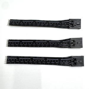 Connecteur de câble JST Dupont L813 L815 2,54 mm 2 broches mâle/femelle pour bande LED RGB, éclairage de quincaillerie d'armoire, 2 connexions, câble de 25 cm pour LED - Product Image 4