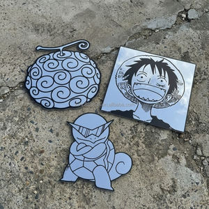 Yüksek Kaliteli Poke-mon Squirtle Şeklinde Ayna Sevimli El Yapımı Dayanıklı Hafif Duvar Anime Aynaları Hediyelik Oda Dekoru İçin - Product Image 4